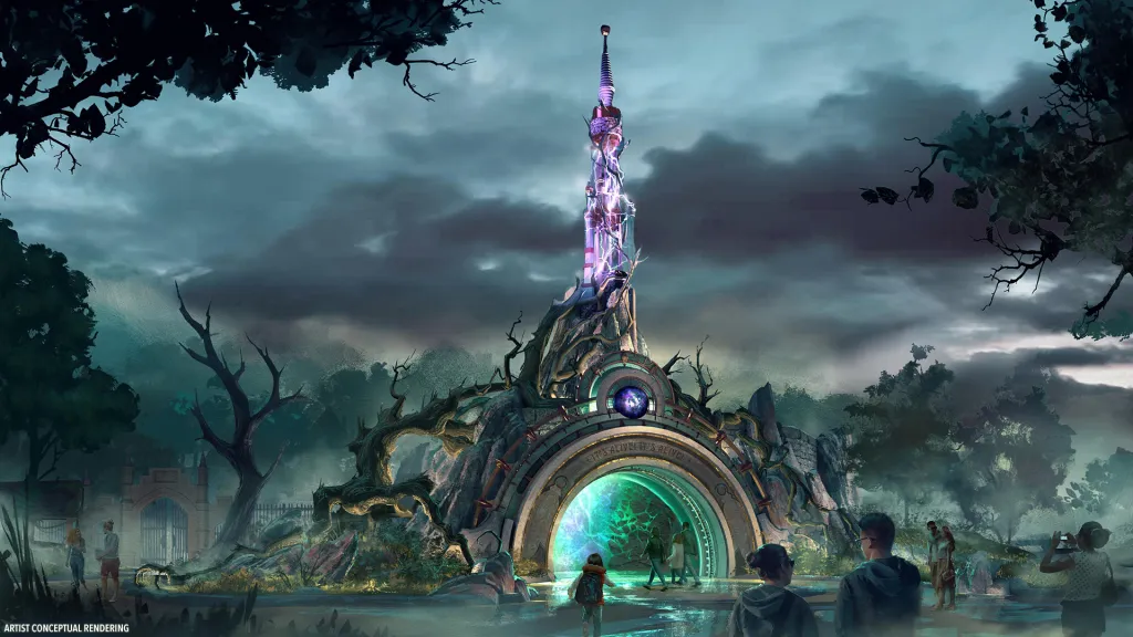 NUEVAS NOTICIAS SOBRE EPIC UNIVERSE ¡EL NUEVO PARQUE DE UNIVERSAL STUDIOS ORLANDO! 8 epic universe celestial park dark universe portal viajes trip tale